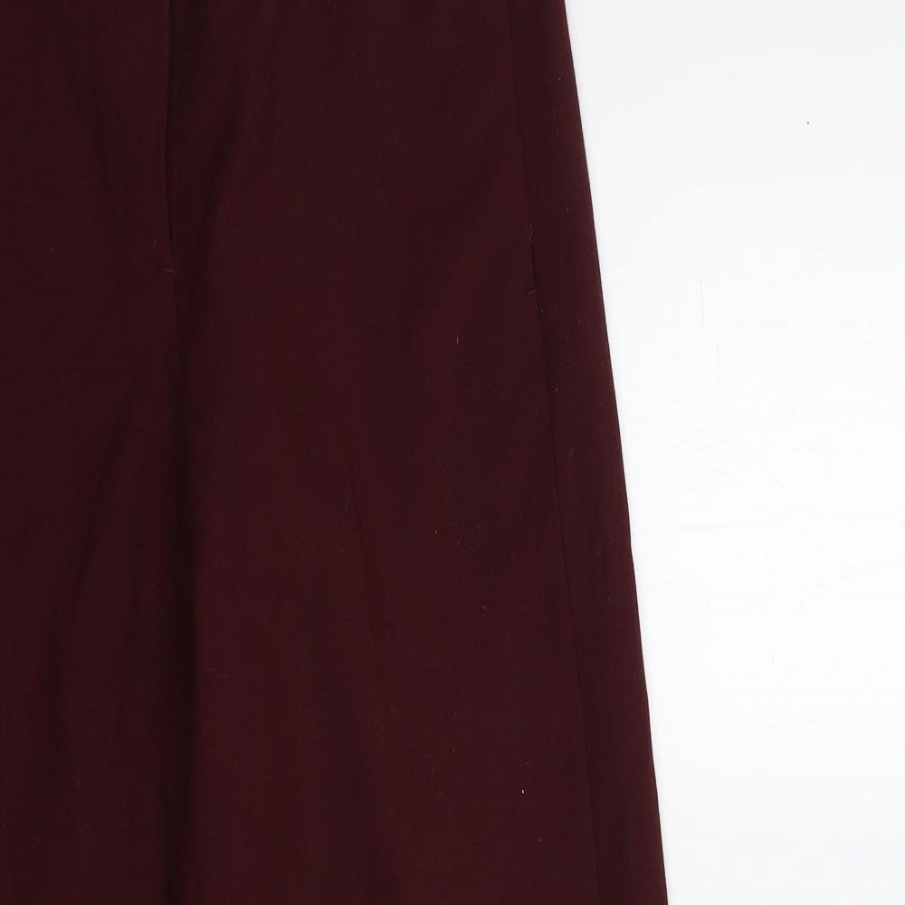 Jigsaw Womens Red   Trousers  Size 10 L25 in