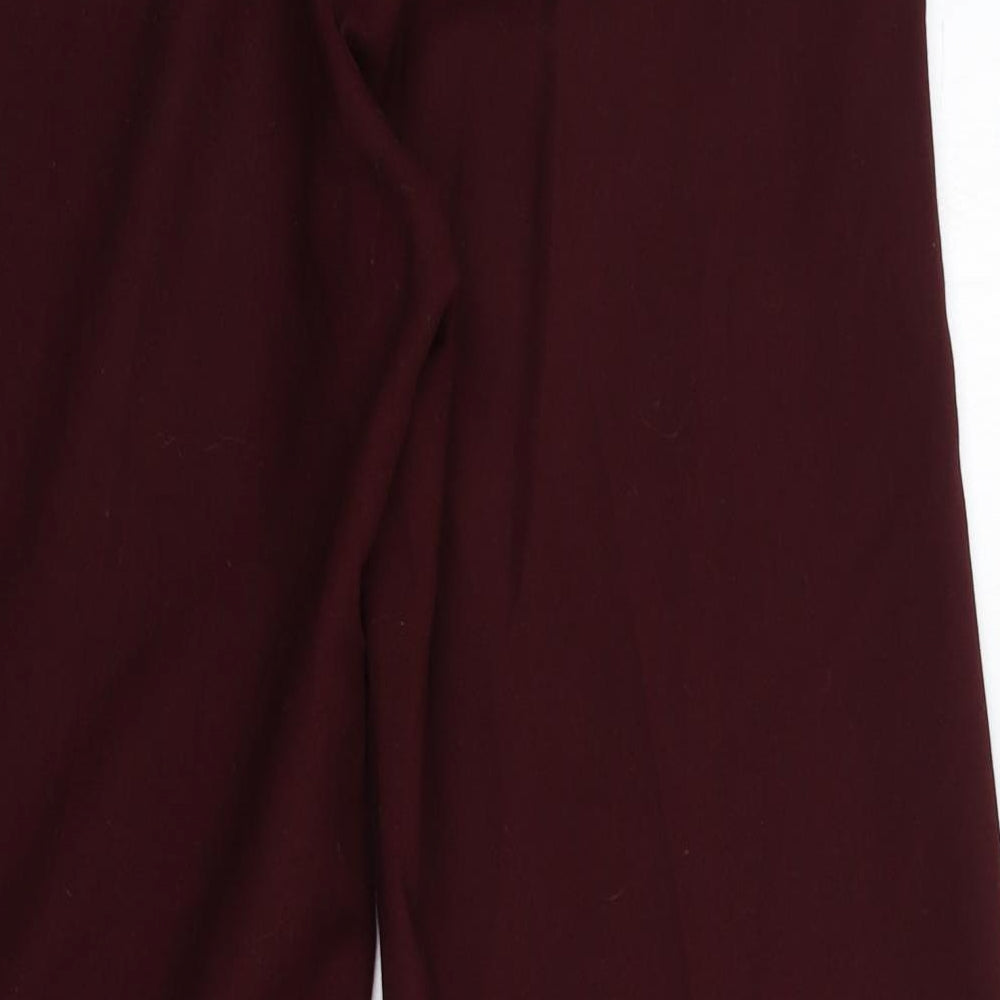 Jigsaw Womens Red   Trousers  Size 10 L25 in