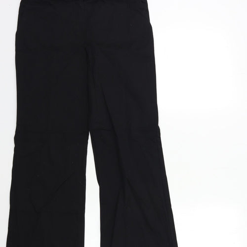 Marks and Spencer Womens Black   Trousers  Size 10 L28 in