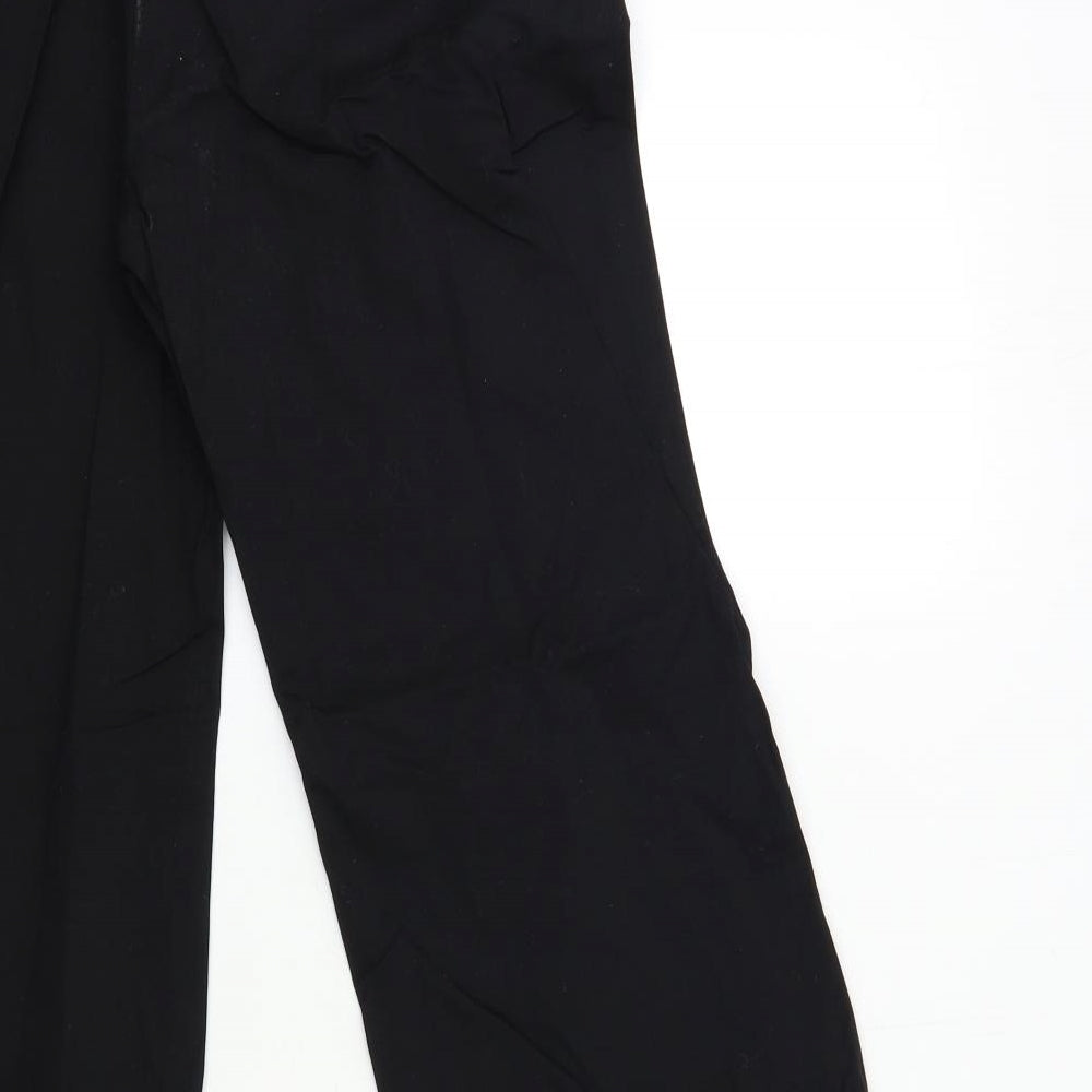 Marks and Spencer Womens Black   Trousers  Size 10 L28 in