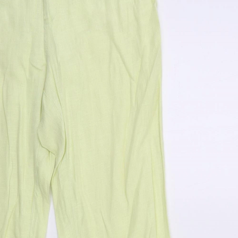 Jane Norman Womens Yellow   Trousers  Size 10 L31 in