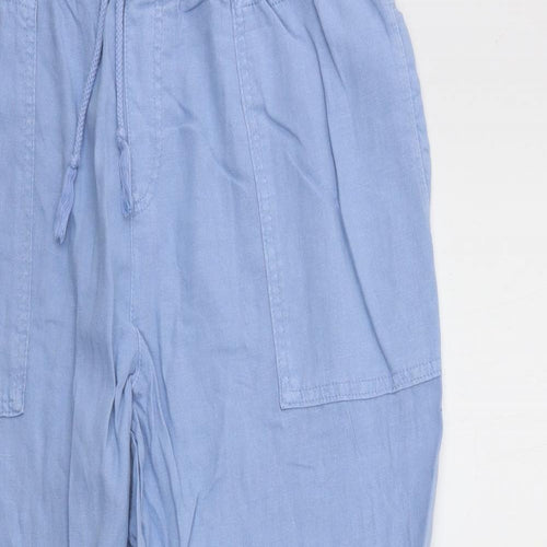 Marks and Spencer Womens Blue   Trousers  Size 16 L29 in