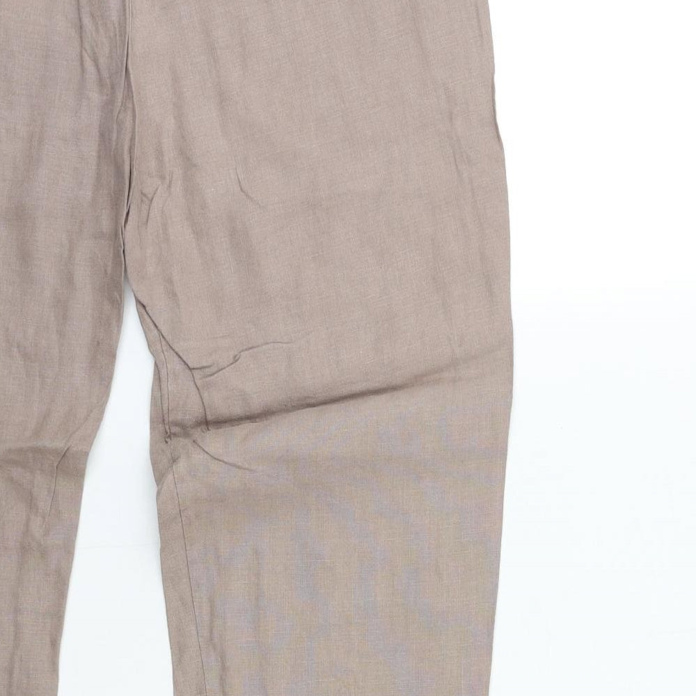 Maloka Womens Brown   Trousers  Size L L36 in