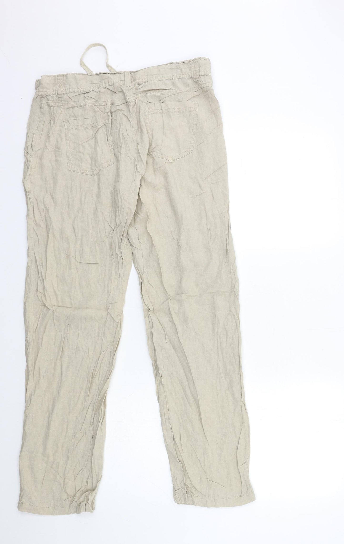 Avenue Womens Beige   Trousers  Size M L29 in