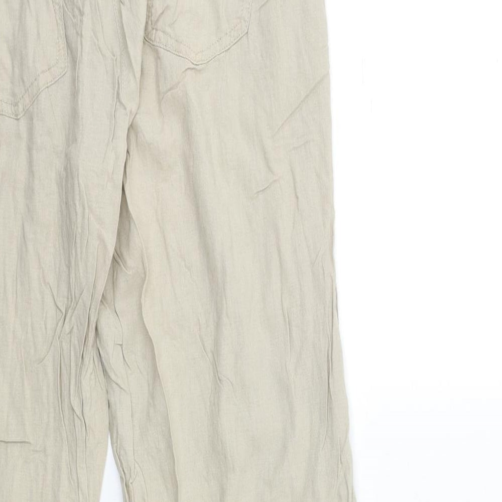 Avenue Womens Beige   Trousers  Size M L29 in