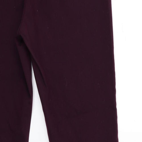 Dorothy Perkins Womens Purple  Denim Jegging Jeans Size 16 L32 in