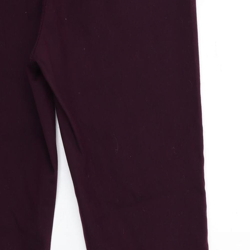 Dorothy Perkins Womens Purple  Denim Jegging Jeans Size 16 L32 in