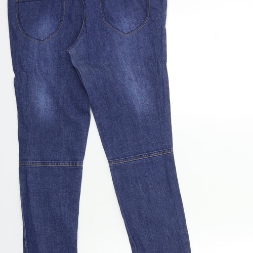Kaleidoscope Womens Blue  Denim Skinny Jeans Size 10 L29 in