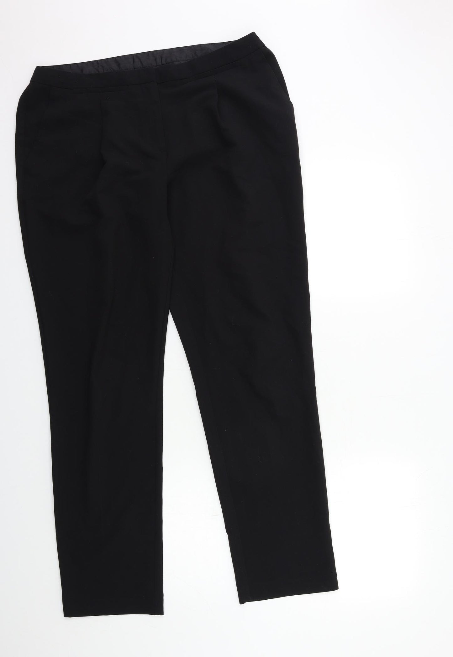 New Look Womens Black   Trousers  Size 16 L31 in