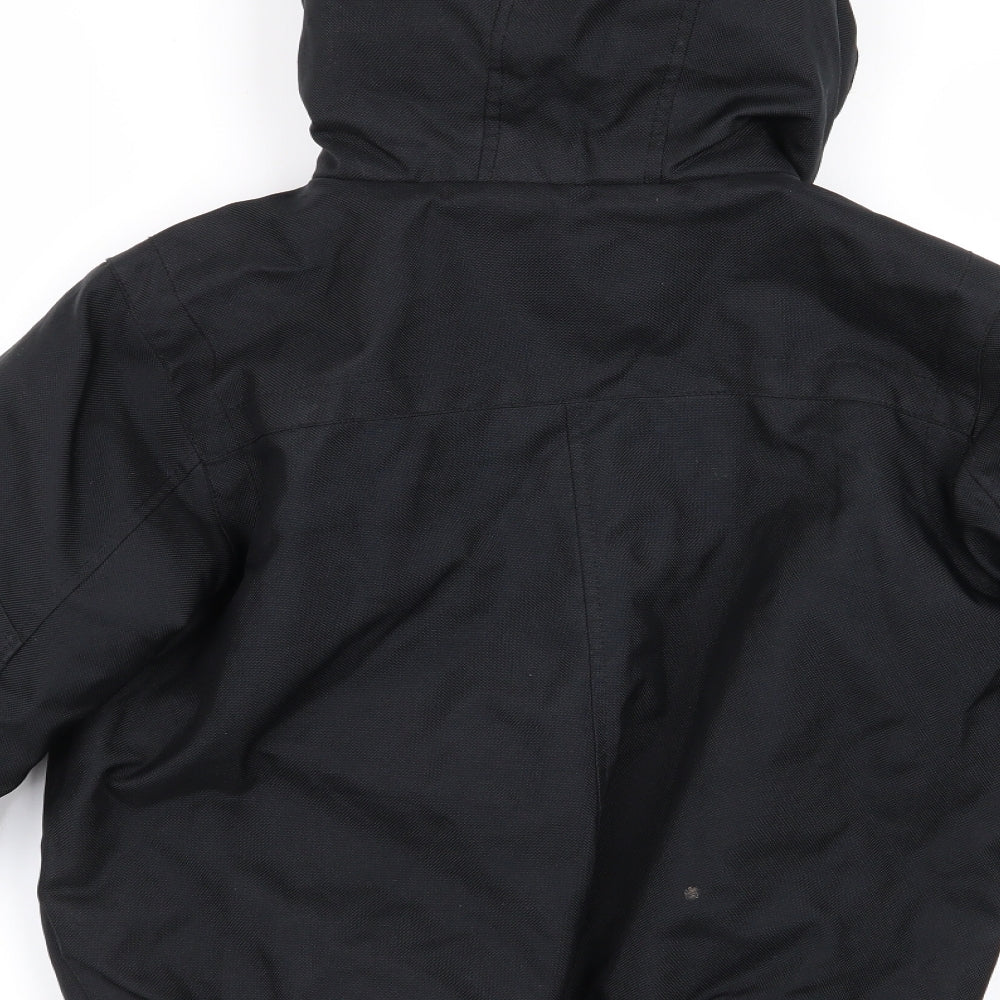 NEXT Boys Black   Basic Coat Coat Size 8 Years