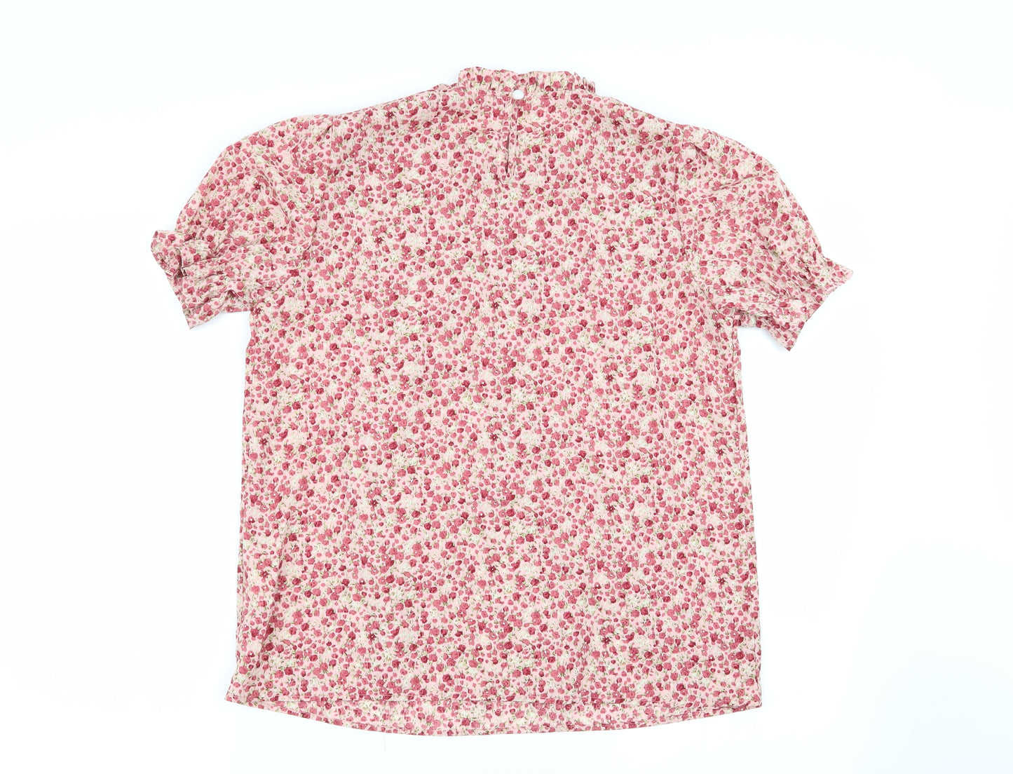 SheIn Womens Multicoloured Floral  Basic Blouse Size S