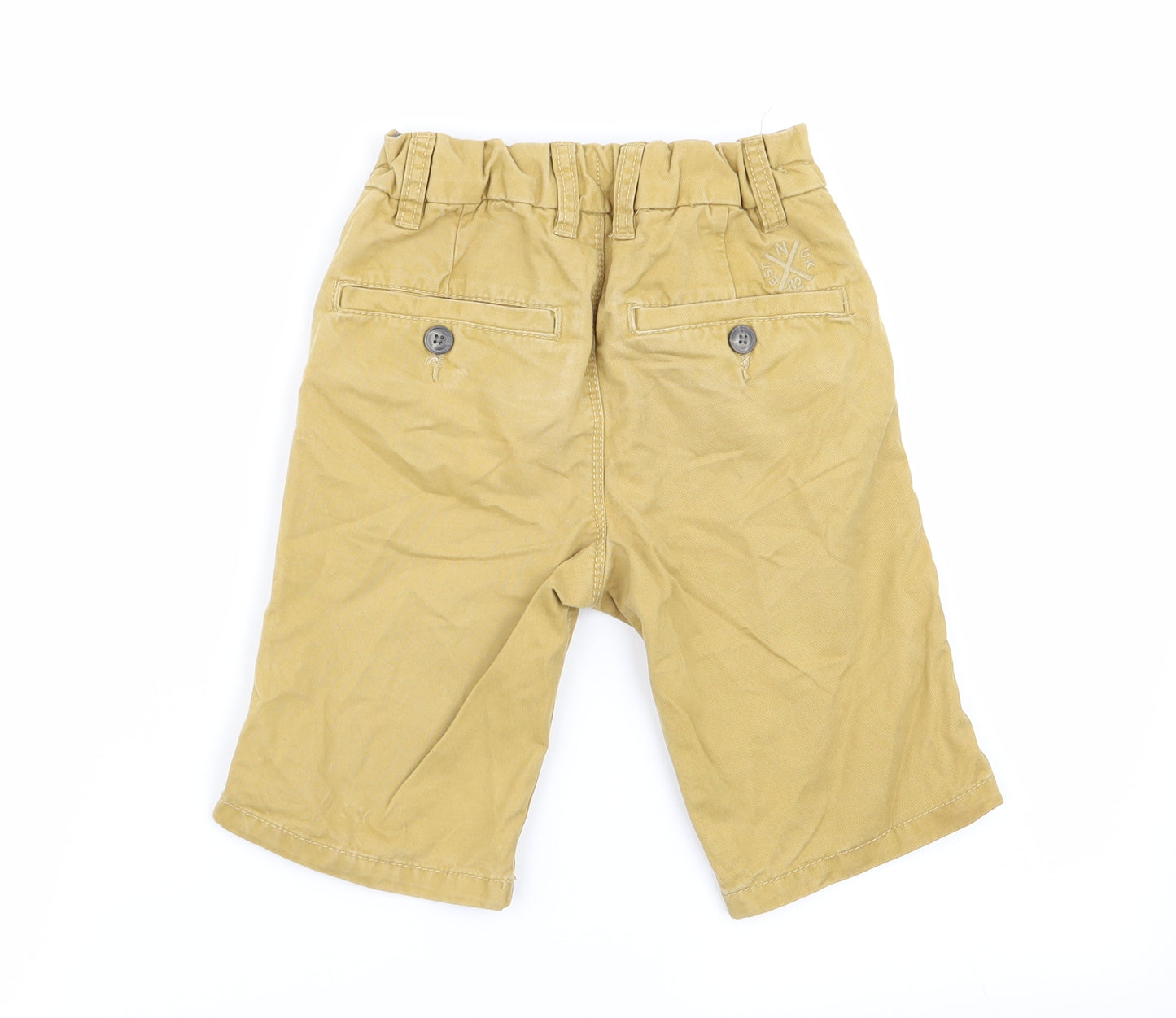 NEXT Boys Beige   Chino Shorts Size 6 Years