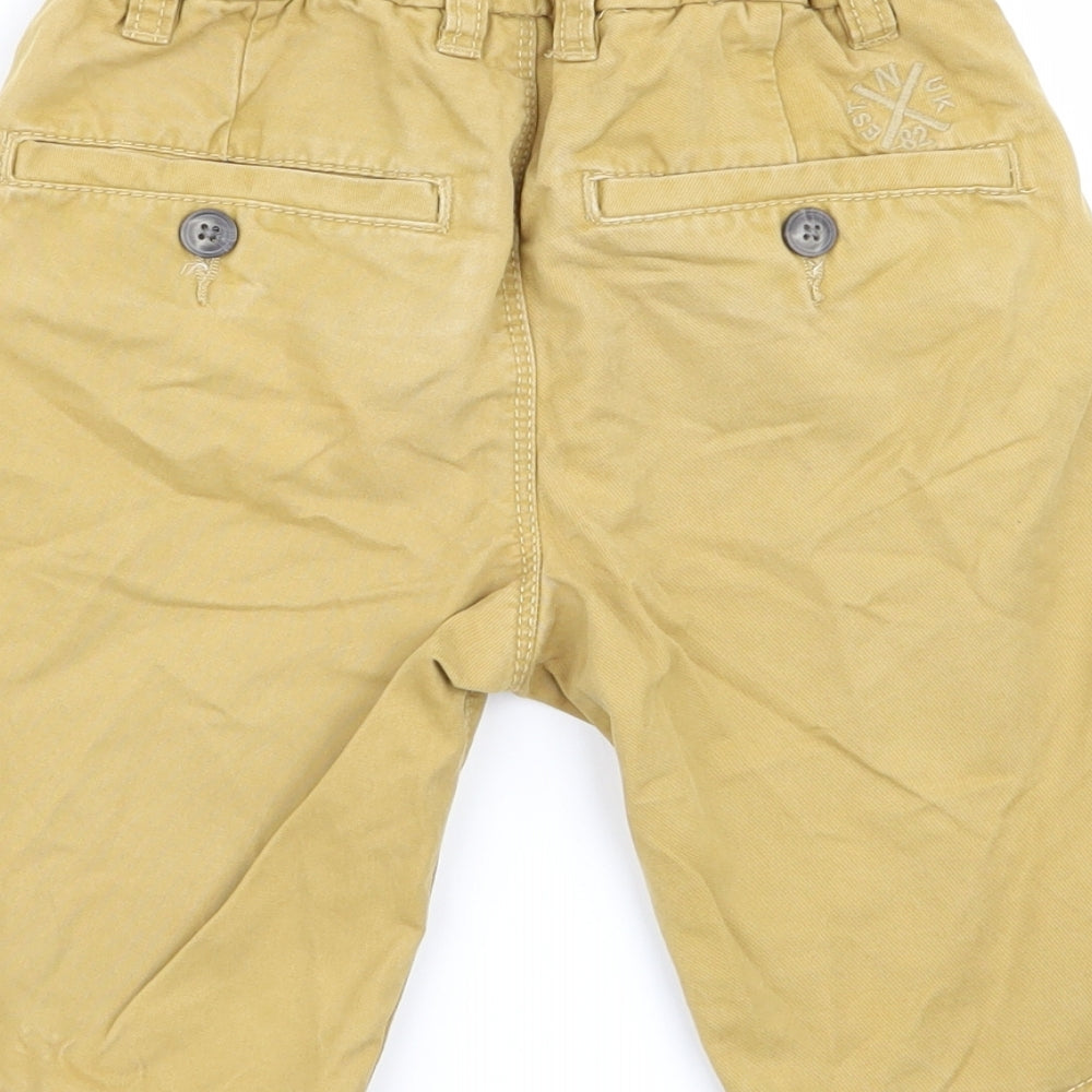 NEXT Boys Beige   Chino Shorts Size 6 Years