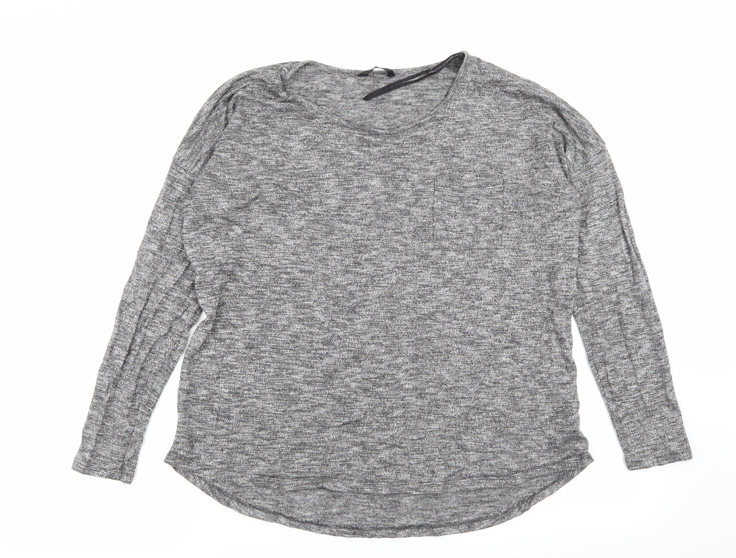 F&F Womens Grey   Basic T-Shirt Size 16