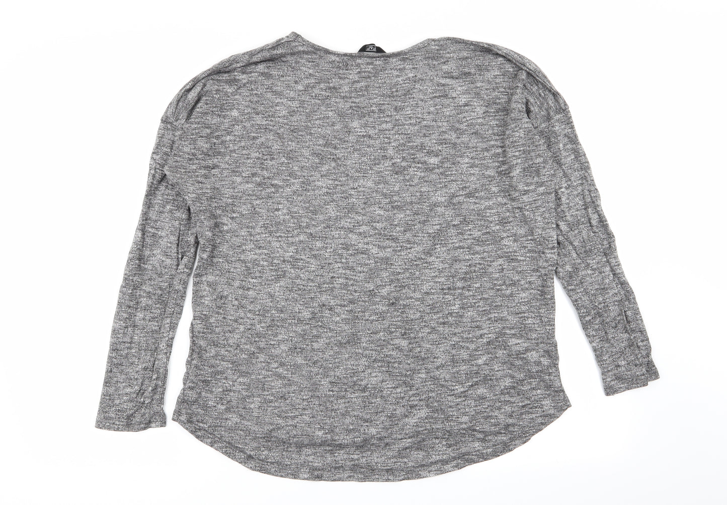 F&F Womens Grey   Basic T-Shirt Size 16