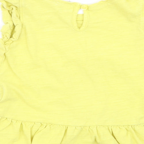 Gap Girls Yellow   Basic Tank Size 18-24 Months