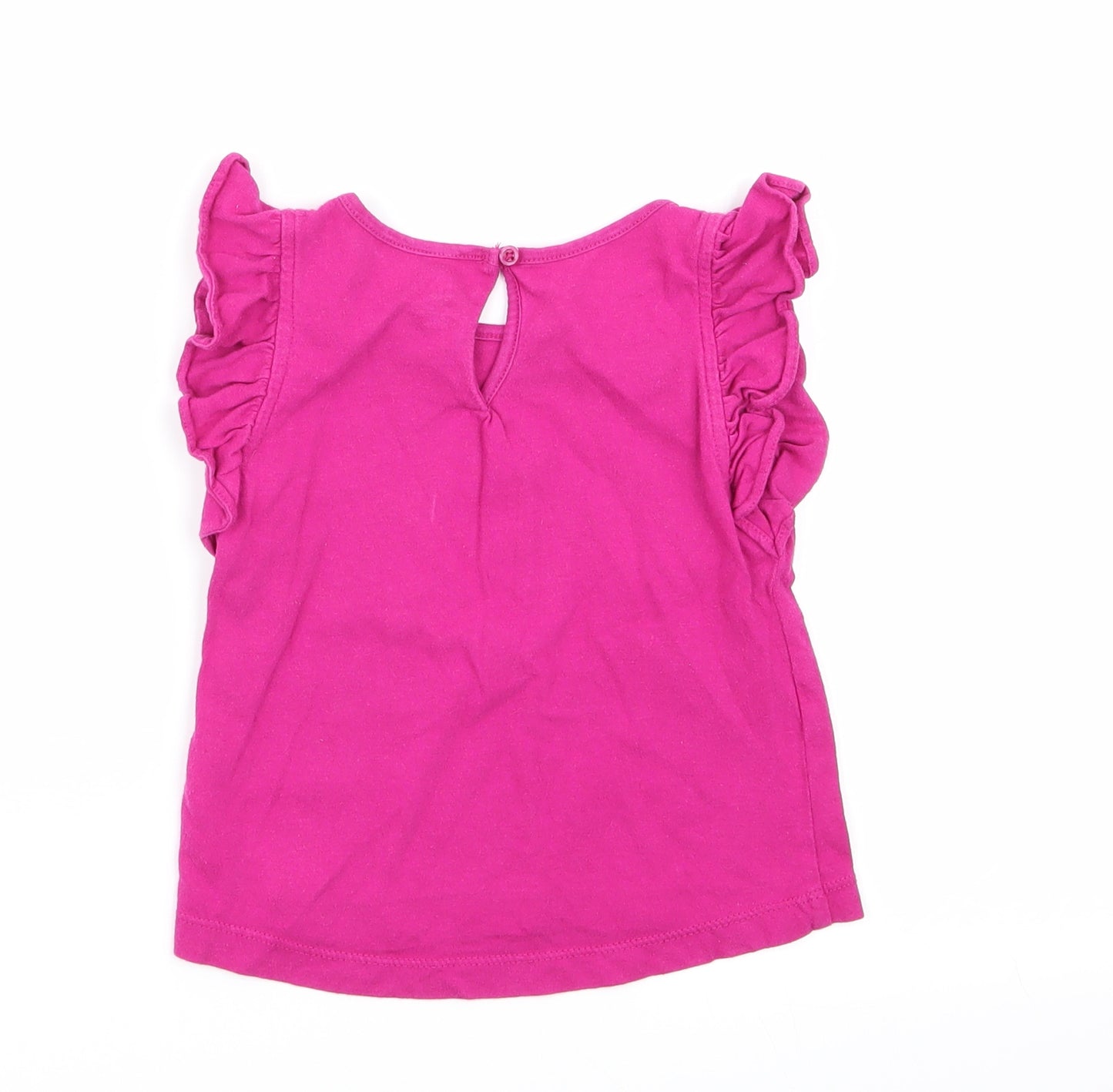 Gap Girls Purple   Basic Tank Size 18-24 Months
