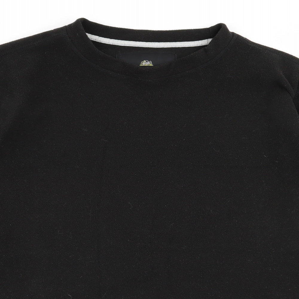 Groundwork Mens Black   Pullover Jumper Size L