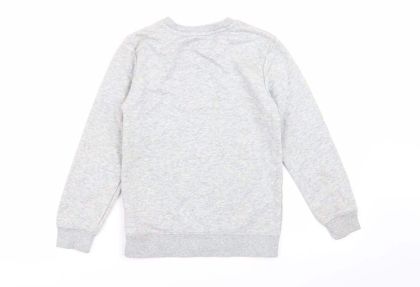 H&M Girls Grey   Pullover Jumper Size 7-8 Years
