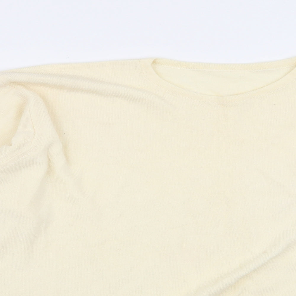 M&S Womens Beige   Pullover Jumper Size 18