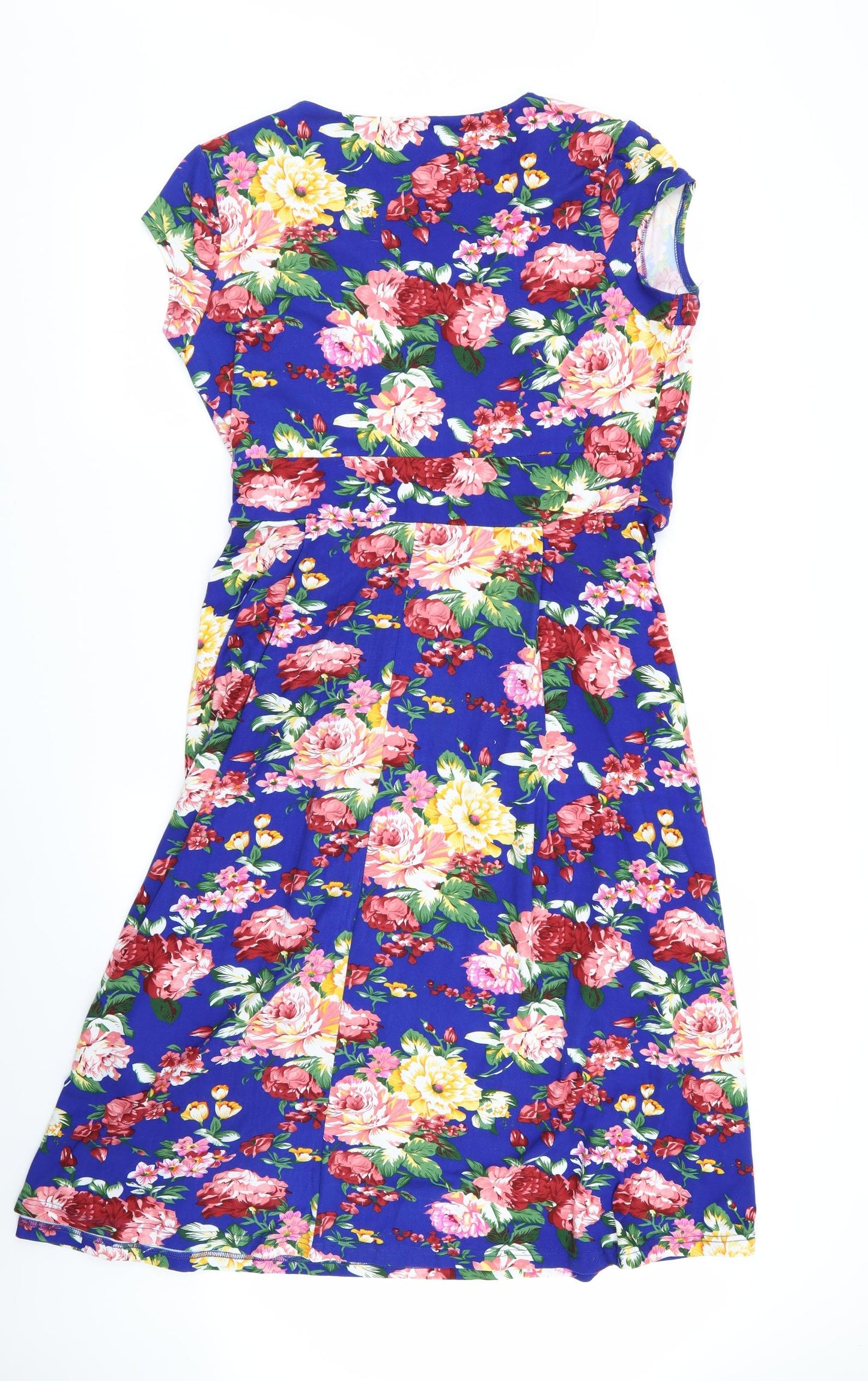 Lindy Bop Womens Multicoloured Floral  Fit & Flare  Size 16