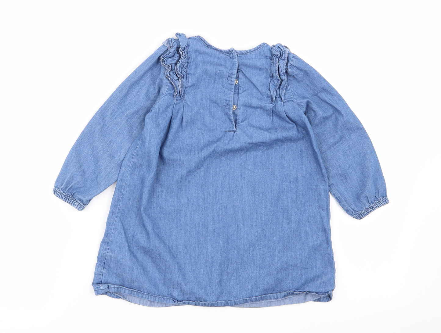 NEXT Girls Blue   Fit & Flare  Size 18-24 Months