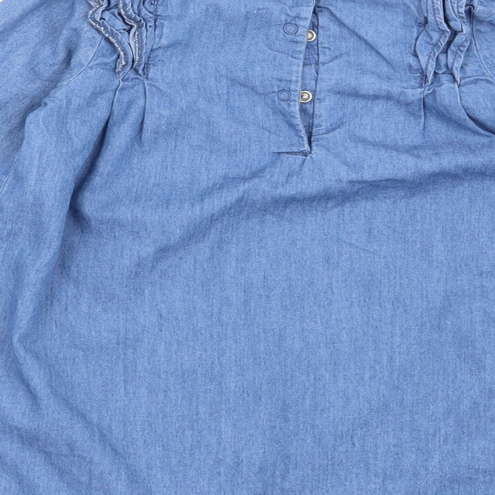 NEXT Girls Blue   Fit & Flare  Size 18-24 Months