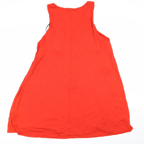 H&M Womens Orange   Fit & Flare  Size L