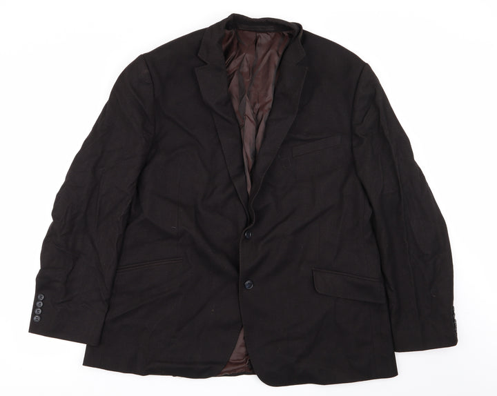 M&S Mens Brown Jacket Blazer Size M
