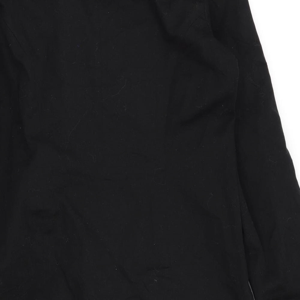Preworn Womens Black   Jacket Coat Size 14
