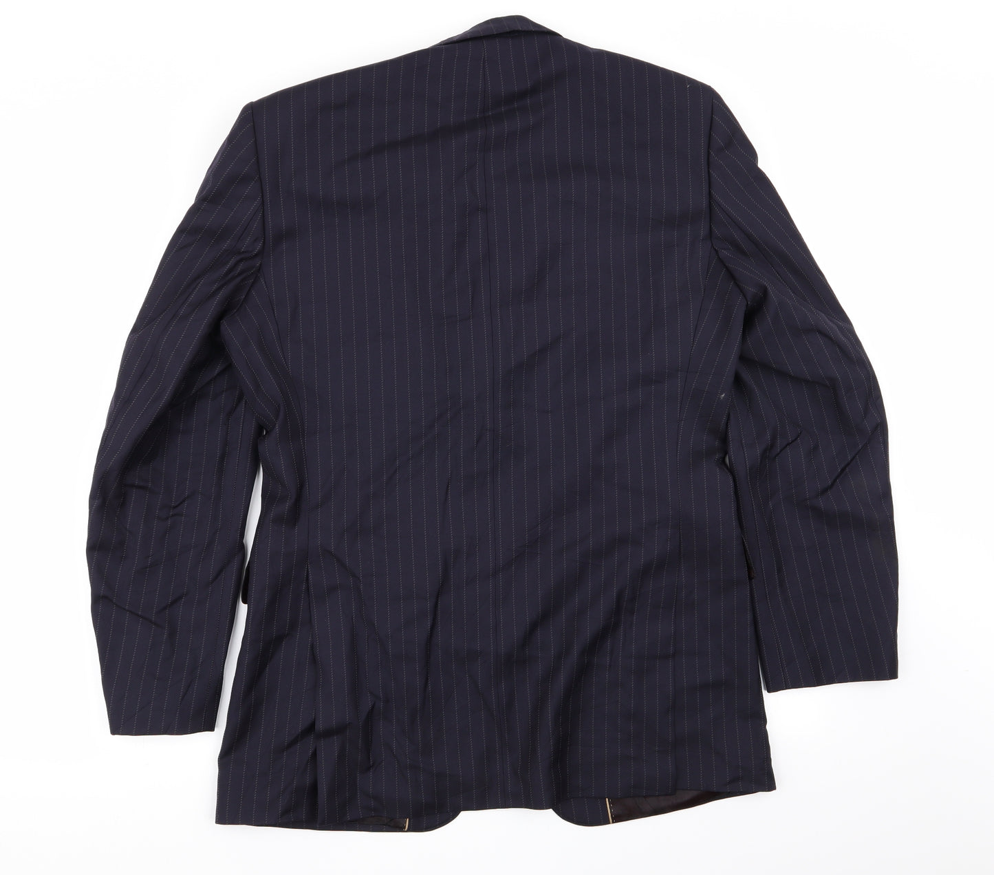 chester Mens Blue Striped  Jacket Blazer Size 38