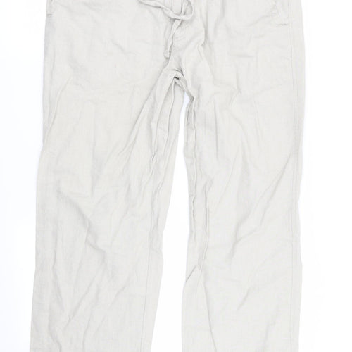 Asda George Mens Grey   Trousers  Size L L30 in - Stretch waistband