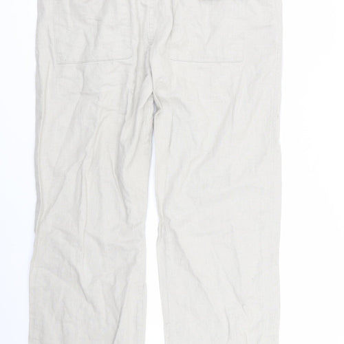 Asda George Mens Grey   Trousers  Size L L30 in - Stretch waistband