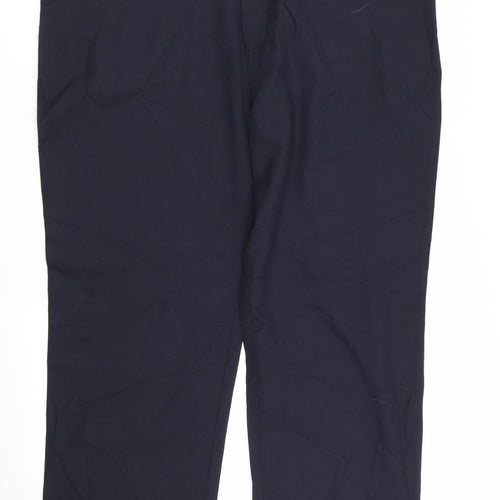 paul berman Mens Blue Striped  Trousers  Size 40 L30 in