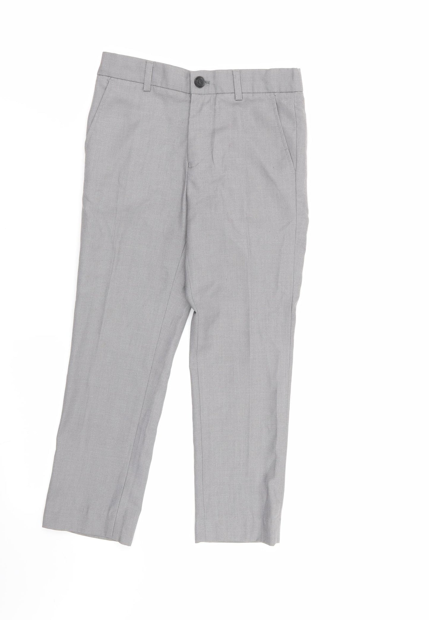 TU Boys Grey   Chino Trousers Size 7 Years - trousers