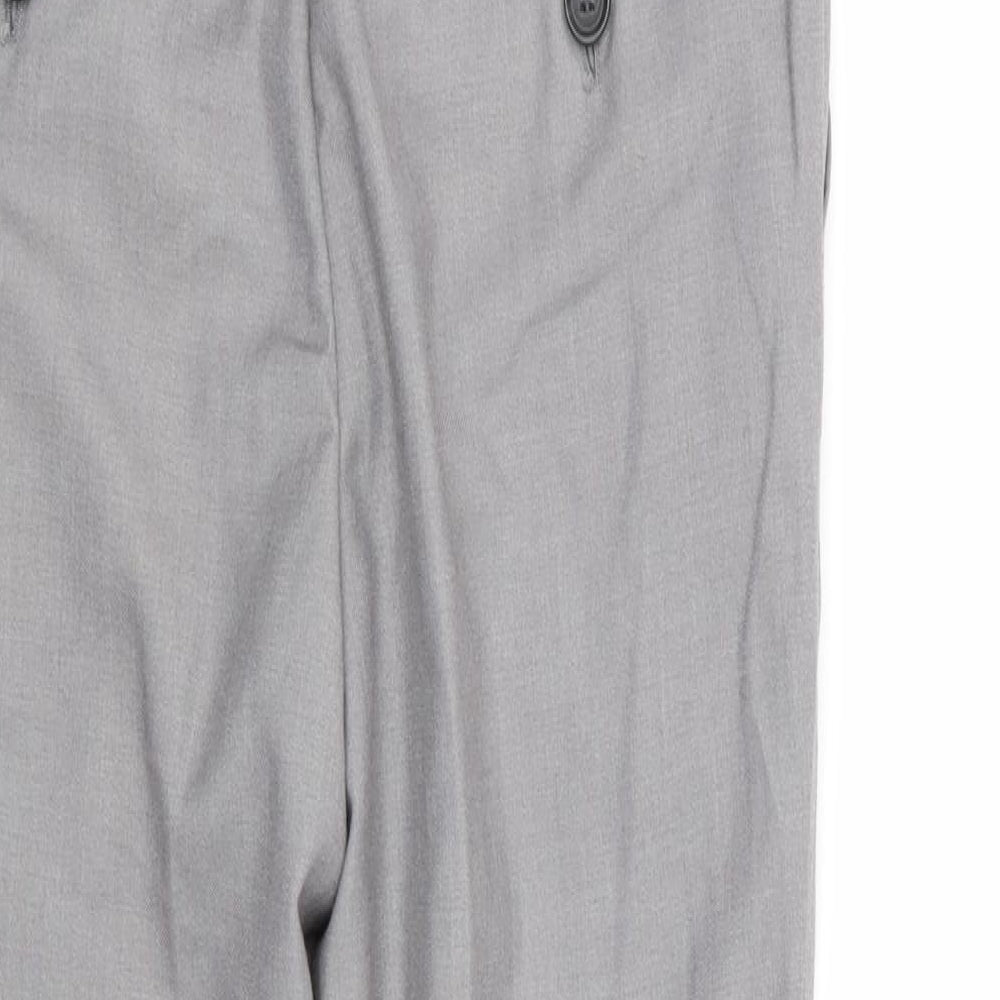 TU Boys Grey   Chino Trousers Size 7 Years - trousers