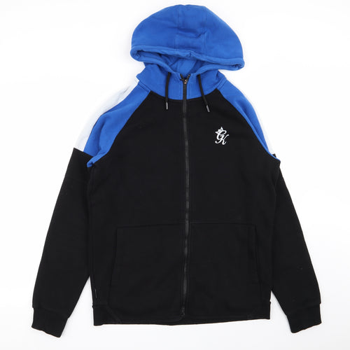 gymking Mens Black   Full Zip Jumper Size M