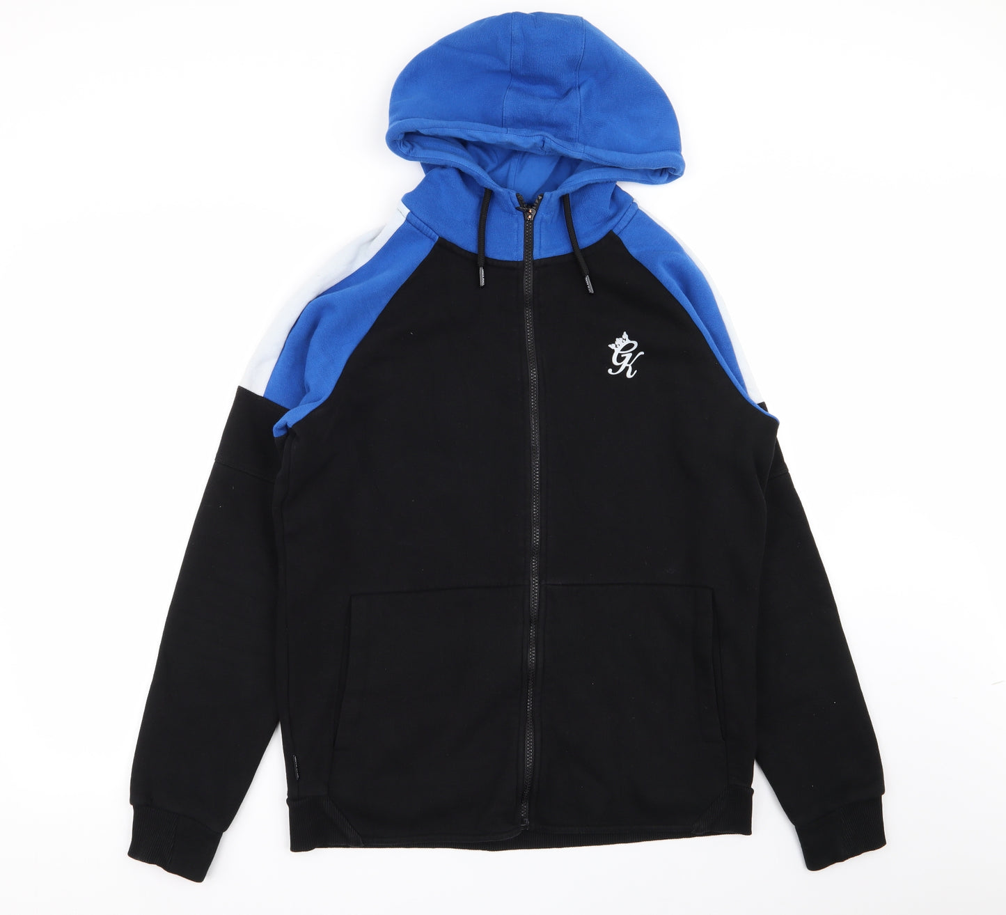 gymking Mens Black   Full Zip Jumper Size M