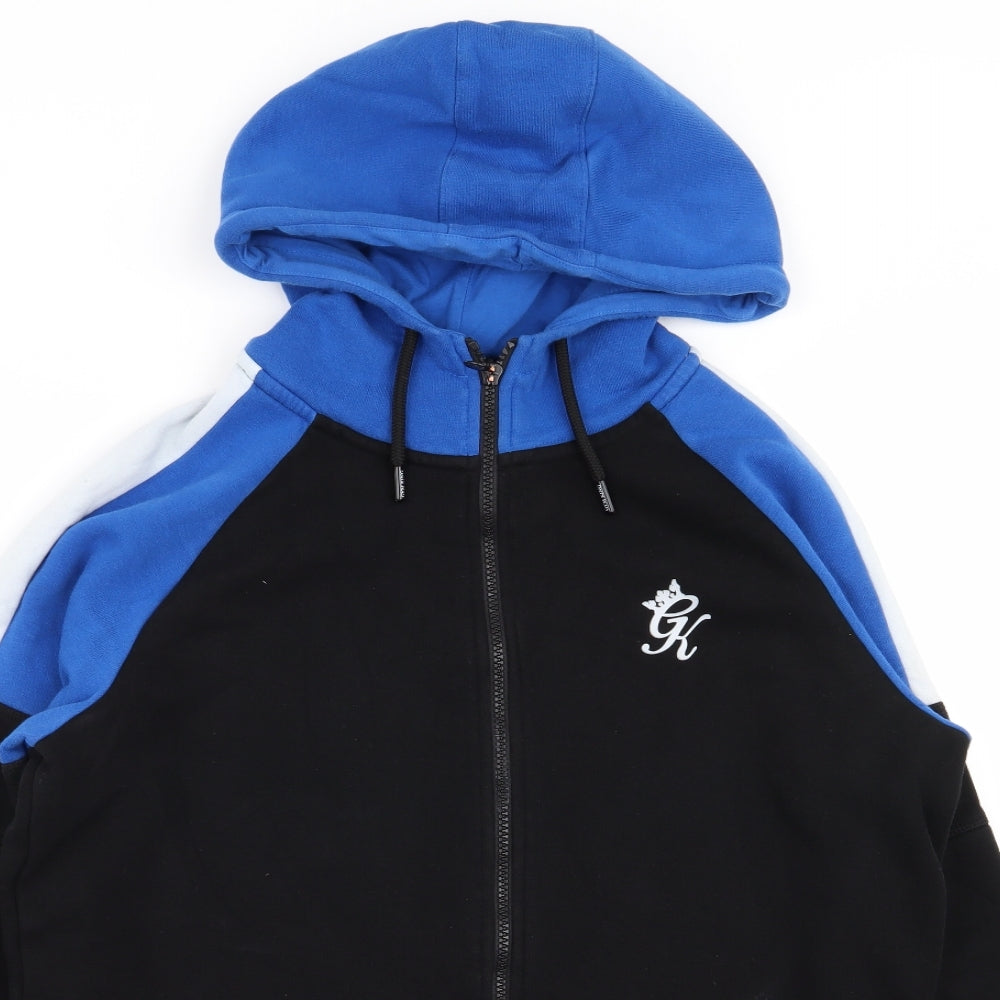 gymking Mens Black   Full Zip Jumper Size M