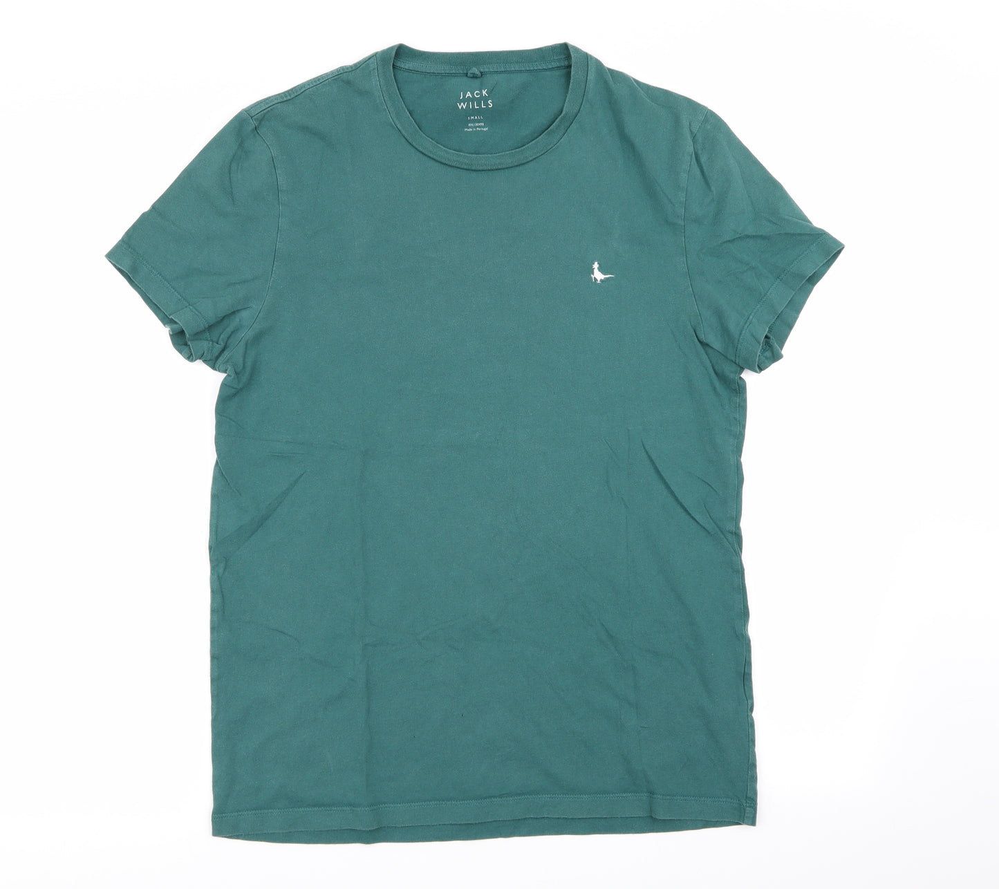 Jack Wills Mens Green    T-Shirt Size S