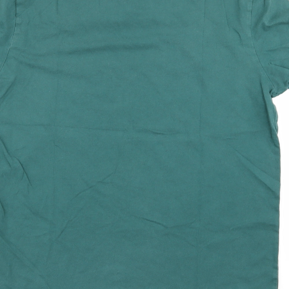 Jack Wills Mens Green    T-Shirt Size S