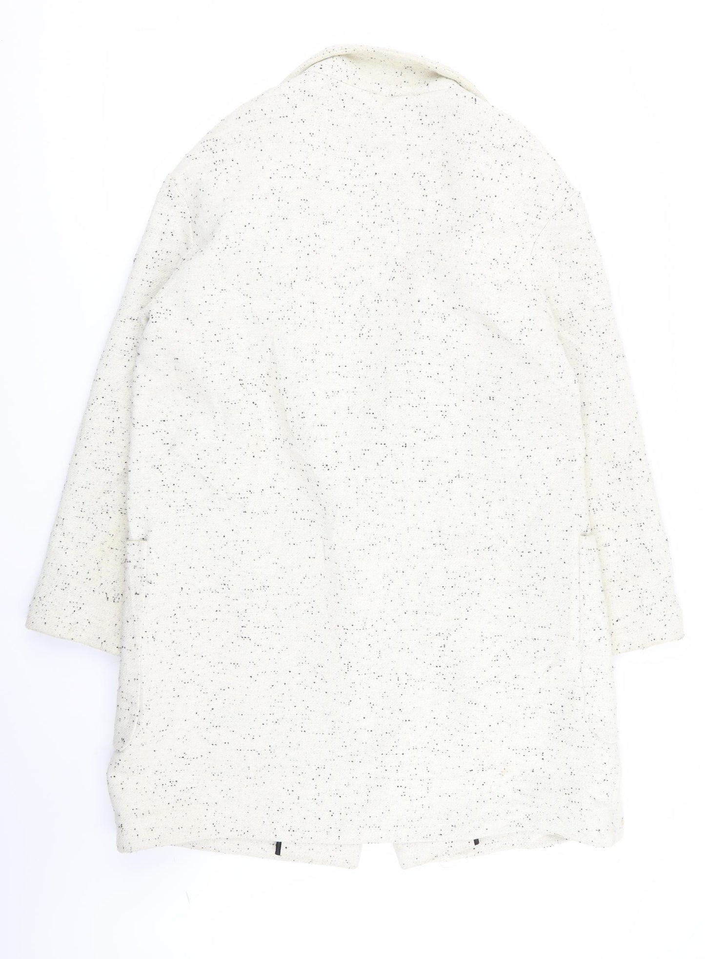 Autograph Womens Beige Polka Dot  Jacket Blazer Size 12