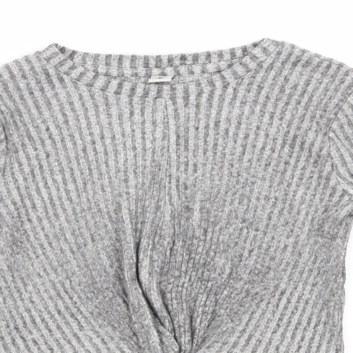 TU Girls Grey   Basic T-Shirt Size 9 Years