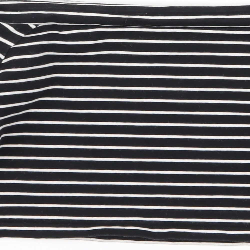 miss evie Girls Multicoloured Striped  Basic T-Shirt Size 9-10 Years