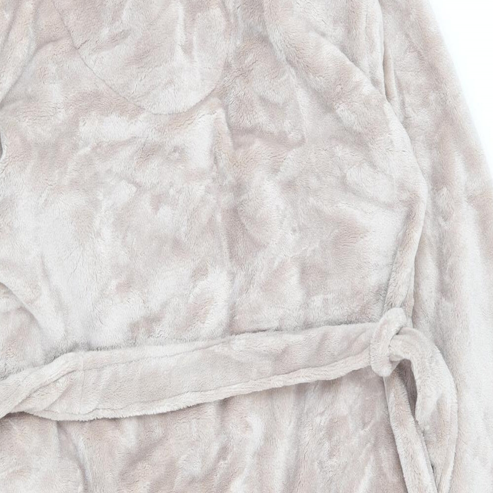 Jasper Conran Womens Beige Solid  Top Robe Size 12