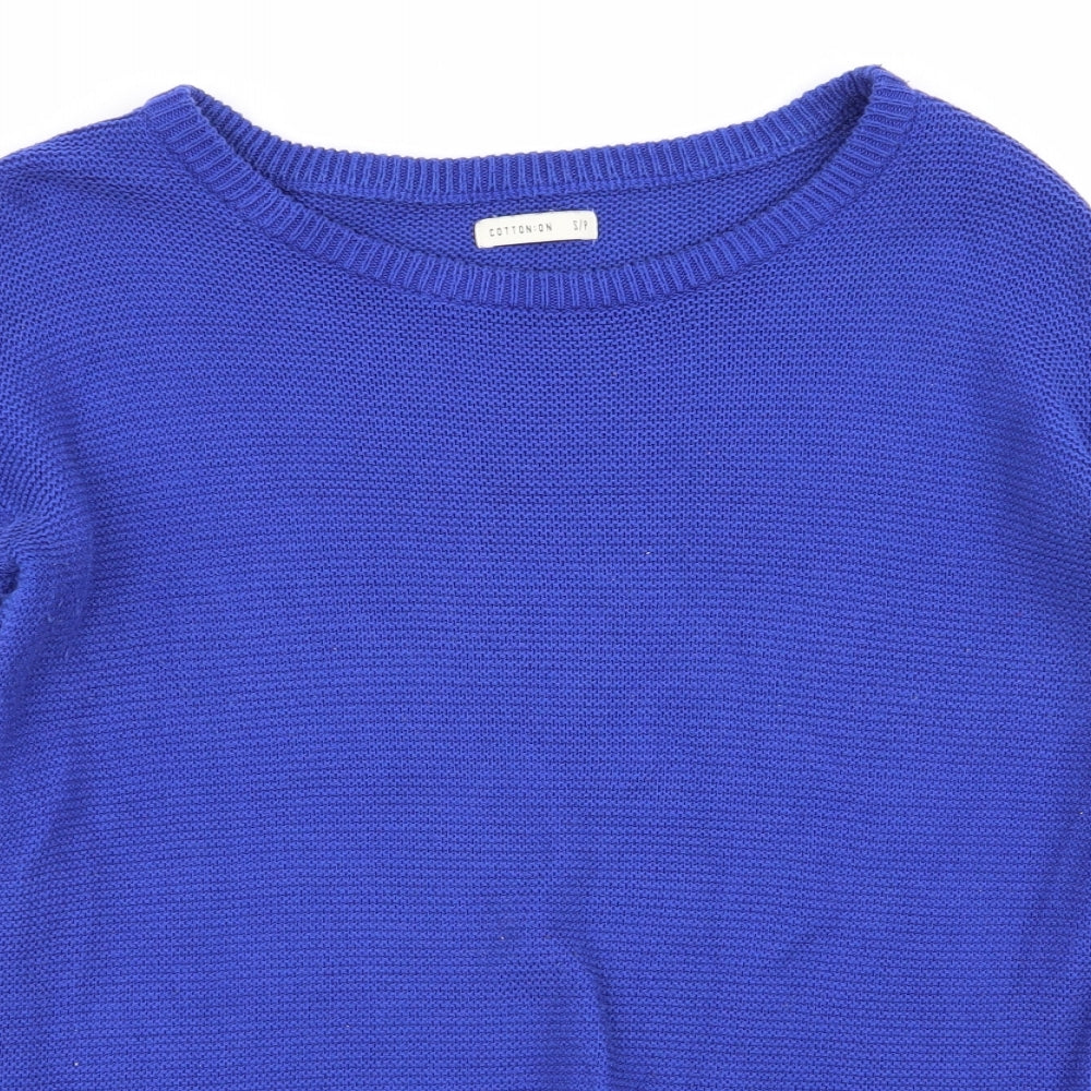 Cotton On Womens Blue   Pullover Jumper Size S
