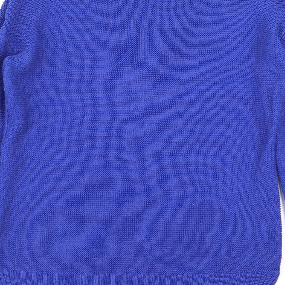 Cotton On Womens Blue   Pullover Jumper Size S