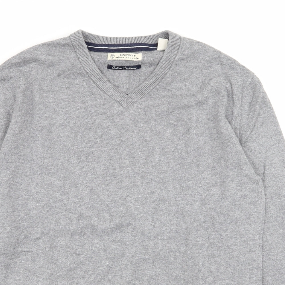 espirit Mens Grey   Pullover Jumper Size S