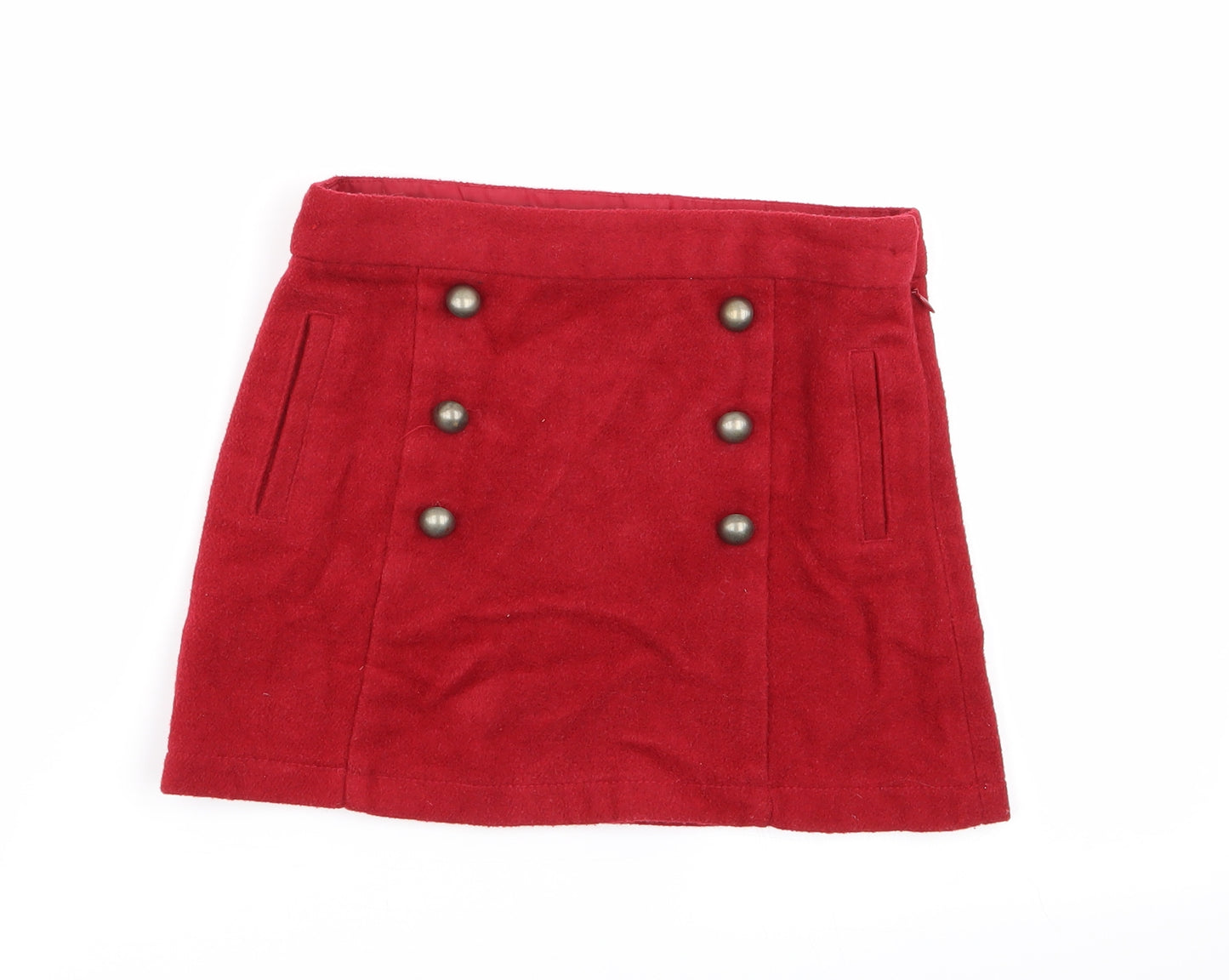 NEXT Girls Red   Mini Skirt Size 8 Years