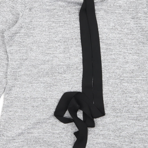 Dorothy Perkins Womens Grey   Basic T-Shirt Size 8